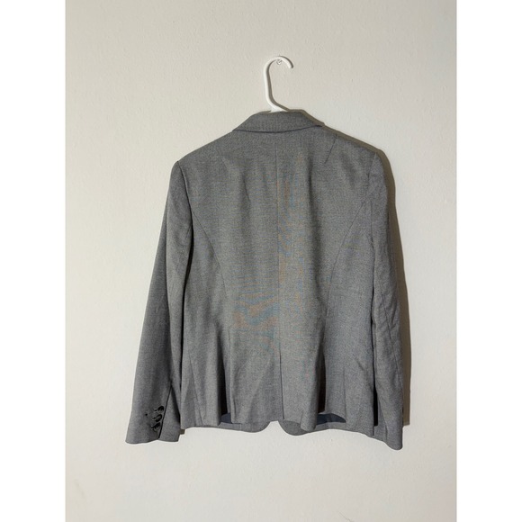Banana Republic Women's Gray Blazer Suit Jacket Size 12 Professional Office Wear - Picture 3 of 4
